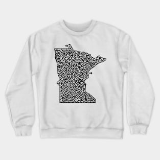 State of Minnesota Maze Crewneck Sweatshirt